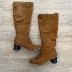 Women's Brown Knee-High Boots Size 7 1/2